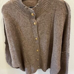 NWT Amazon Pretty Garden Oversized Sweater Cardigan